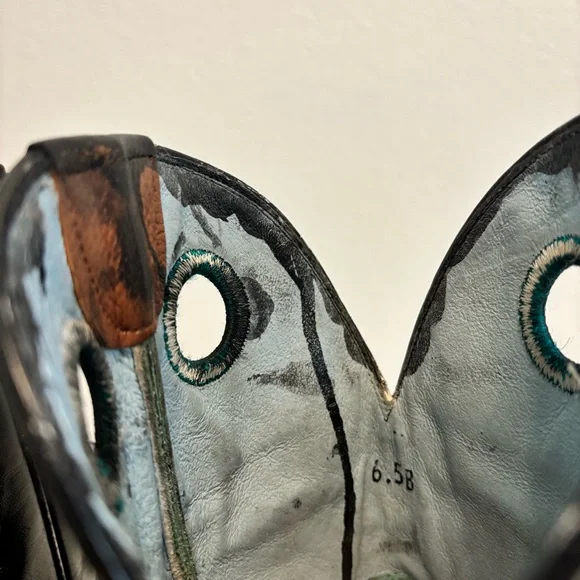 Ariat Crossfire Western leather 16847 Square toe Boots US Size 6.5B - Picture 10 of 16